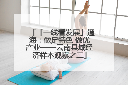 「一线看发展」通海：做足特色 做优产业——云南县域经济样本观察之二
