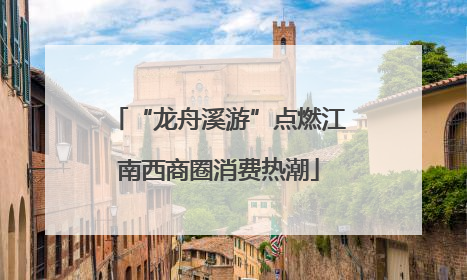 “龙舟溪游”点燃江南西商圈消费热潮