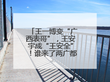 王一博变“广西表哥”，王安宇成“王安全”！谁来了两广都得“腌入味”