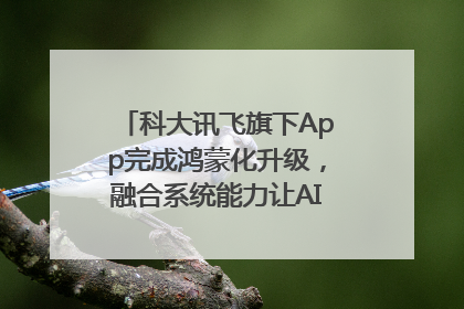 科大讯飞旗下App完成鸿蒙化升级，融合系统能力让AI服务触手可及