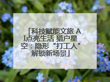 科技赋能文旅 AI点亮生活 猎户星空：隐形“打工人”解锁新场景