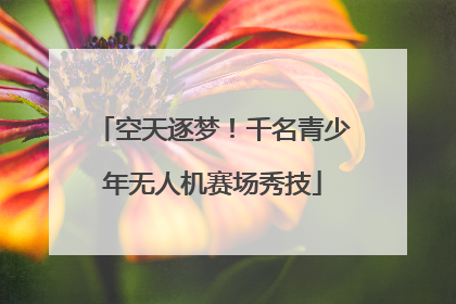 空天逐梦！千名青少年无人机赛场秀技