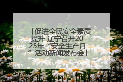 促进全民安全素质提升 辽宁召开2025年“安全生产月”活动新闻发布会