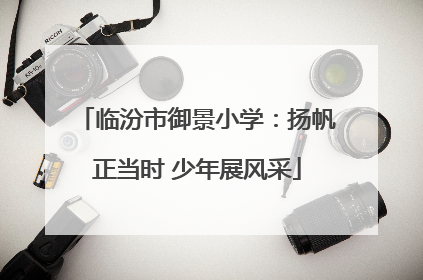 临汾市御景小学：扬帆正当时 少年展风采