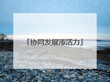 协同发展添活力