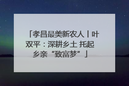 孝昌最美新农人丨叶双平：深耕乡土 托起乡亲“致富梦”