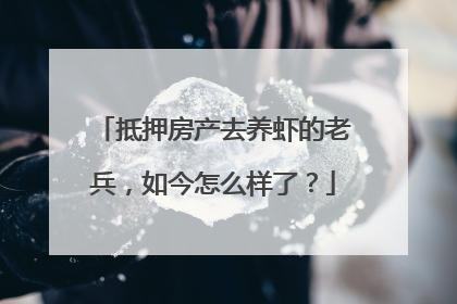 抵押房产去养虾的老兵，如今怎么样了？