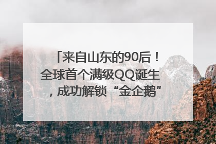 来自山东的90后！全球首个满级QQ诞生，成功解锁“金企鹅”，是继承父亲账号