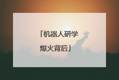 机器人研学爆火背后