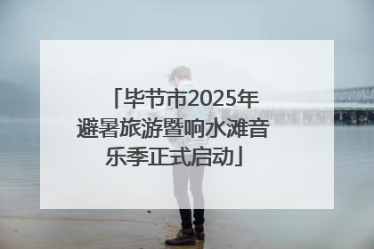 毕节市2025年避暑旅游暨响水滩音乐季正式启动