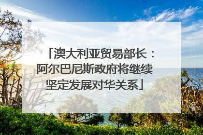 澳大利亚贸易部长：阿尔巴尼斯政府将继续坚定发展对华关系