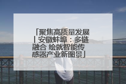 聚焦高质量发展丨安徽蚌埠：多链融合 绘就智能传感器产业新图景