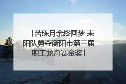 苦练月余终圆梦 耒阳队勇夺衡阳市第三届职工龙舟赛金奖
