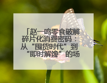 赵一鸣零食破解碎片化消费密码：从“囤货时代”到“即时解馋”的场景革新