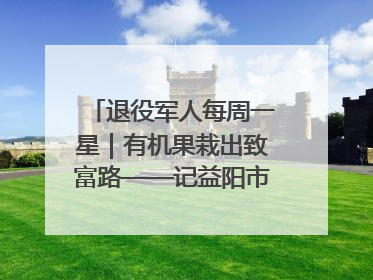 退役军人每周一星｜有机果栽出致富路——记益阳市银城南湖蔬果农民专业合作社总经理晏桂明