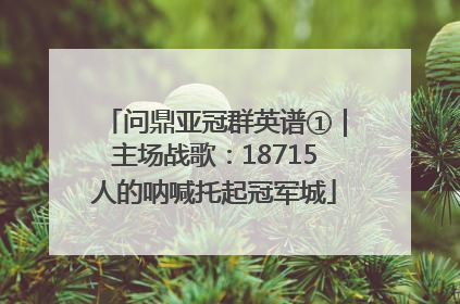 问鼎亚冠群英谱①｜主场战歌：18715人的呐喊托起冠军城
