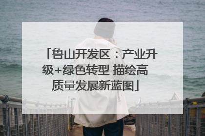 鲁山开发区：产业升级+绿色转型 描绘高质量发展新蓝图