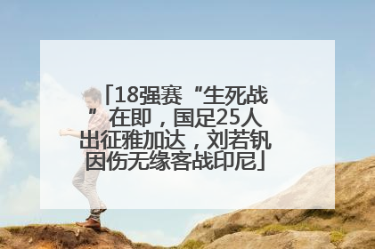 18强赛“生死战”在即，国足25人出征雅加达，刘若钒因伤无缘客战印尼