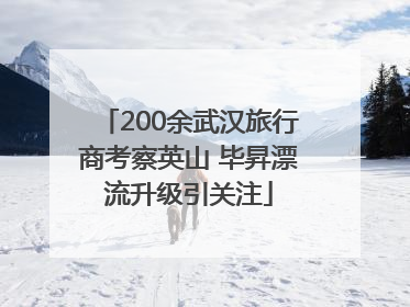200余武汉旅行商考察英山 毕昇漂流升级引关注