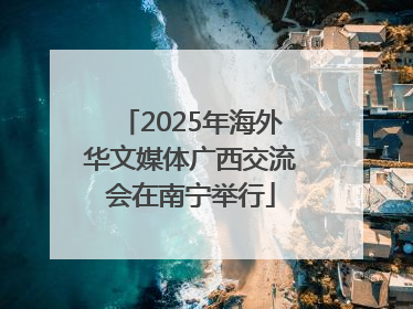 2025年海外华文媒体广西交流会在南宁举行