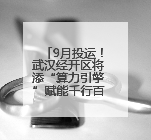 9月投运！武汉经开区将添“算力引擎”赋能千行百业数字化转型
