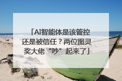 AI智能体是该管控还是被信任？两位图灵奖大佬“吵”起来了